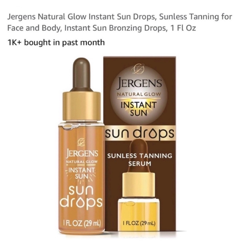 (648) x6 BOTTLES JERGENS SELF TANNING DROPS